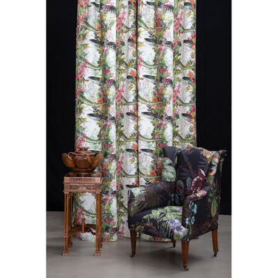 Eel Colonnade Fabric Wallpaper by Timorous Beasties-4