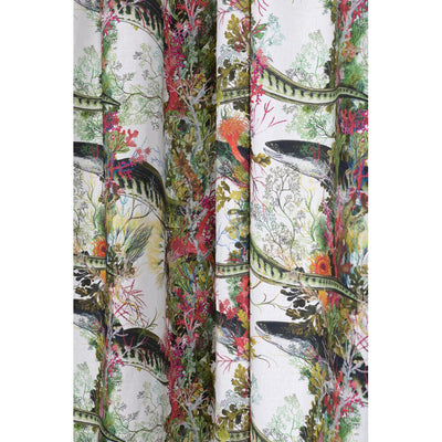 Eel Colonnade Fabric Wallpaper by Timorous Beasties-3