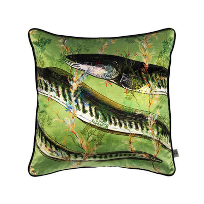 Eel Velvet Cushion by Timorous Beasties-1