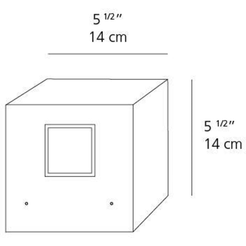 Effetto 14 Square Wall Lamp by Artemide 4