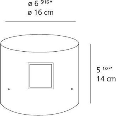 Effetto 16 Round Wall Lamp by Artemide 8