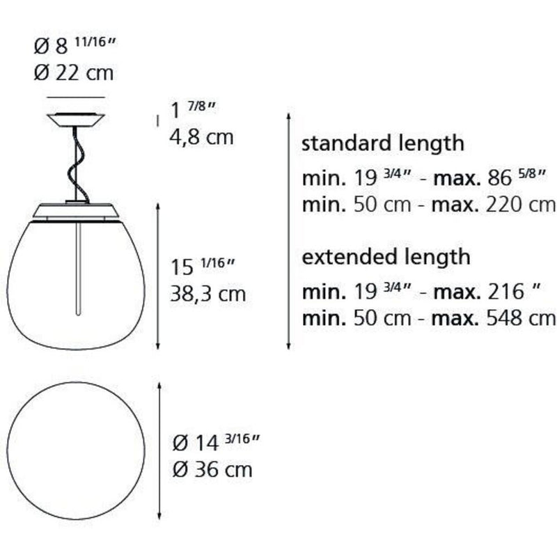 Empatia Suspension Lamp by Artemide 5