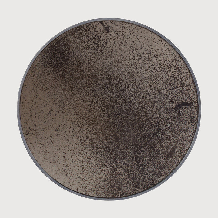 Ethnicraft Aged wall mirror - Round 