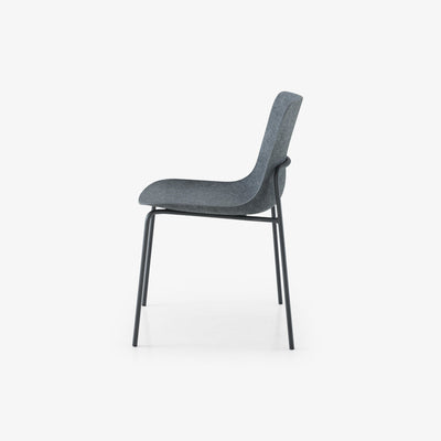 Ettoriano Chair Anthracite Metal Base by Ligne Roset - Additional Image - 2