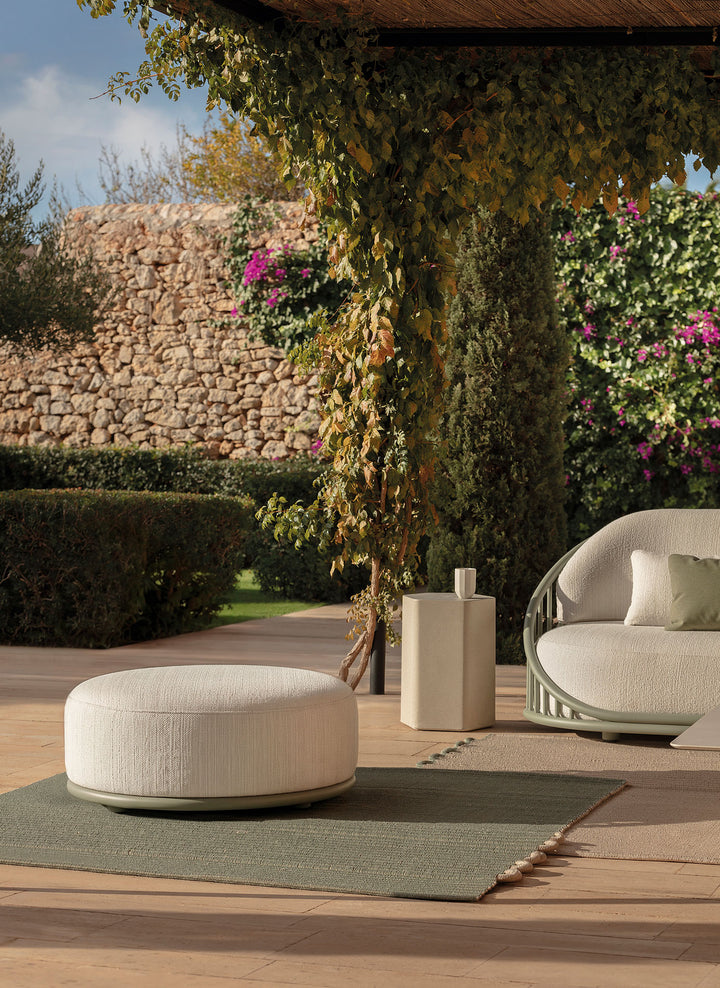 Cask Outdoor Ottoman by Expormim