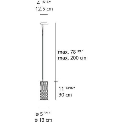 Fiamma 30 Suspension Lamp by Artemide 2