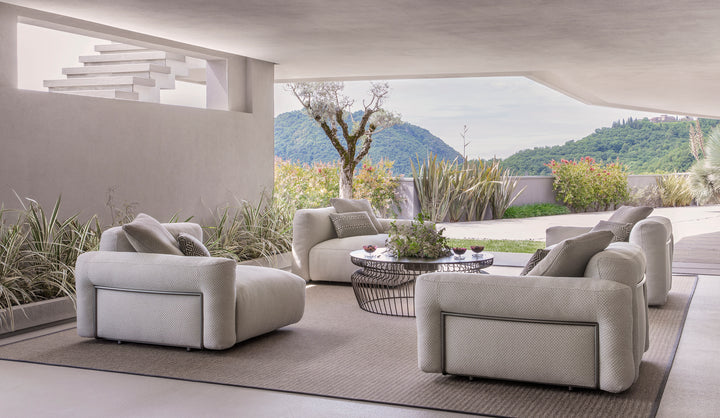 Fiocco Outdoor Modular Sofa by Flou