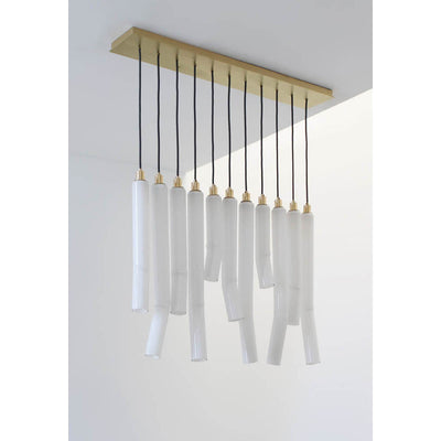 Fold Linear Chandelier by SkLO 1