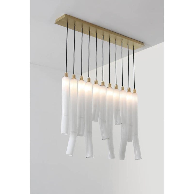 Fold Linear Chandelier by SkLO 