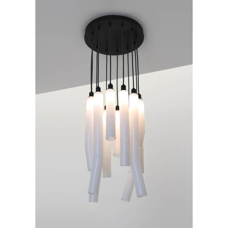 Fold Round Chandelier by SkLO 4