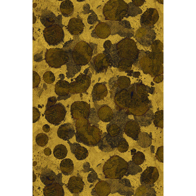 Fresco Old Gold Vinyl Wallpaper by Timorous Beasties