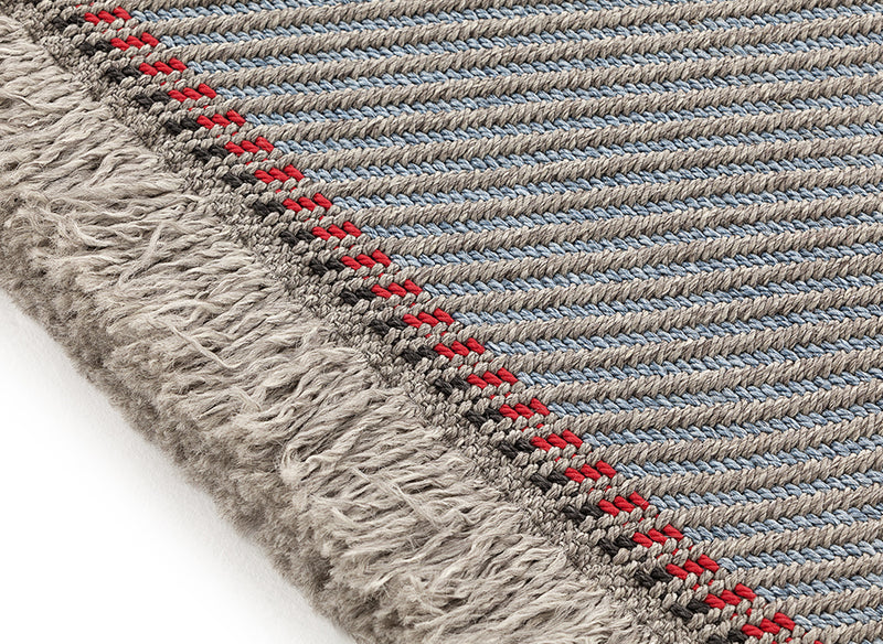 Garden Layers Big Diagonal Hand Loom Rug by GAN