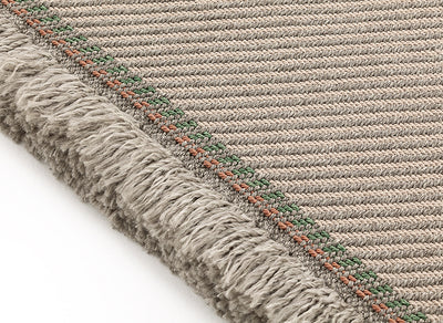 Garden Layers Big Diagonal Hand Loom Rug by GAN