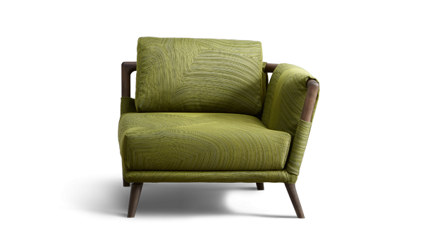 Gaud&igrave; Left & Right Hand Armchair by Flou