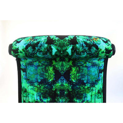 Georgian Emerald Green Chaise Lounge by Timorous Beasties-1