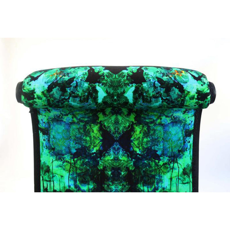 Georgian Emerald Green Chaise Lounge by Timorous Beasties-1