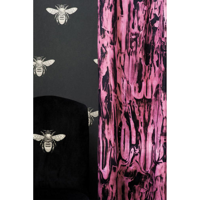 Gerhard Gum Velvet Fabric Wallpaper by Timorous Beasties-11