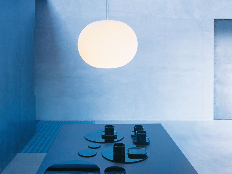 Glo-Ball Glass Suspension Lamp