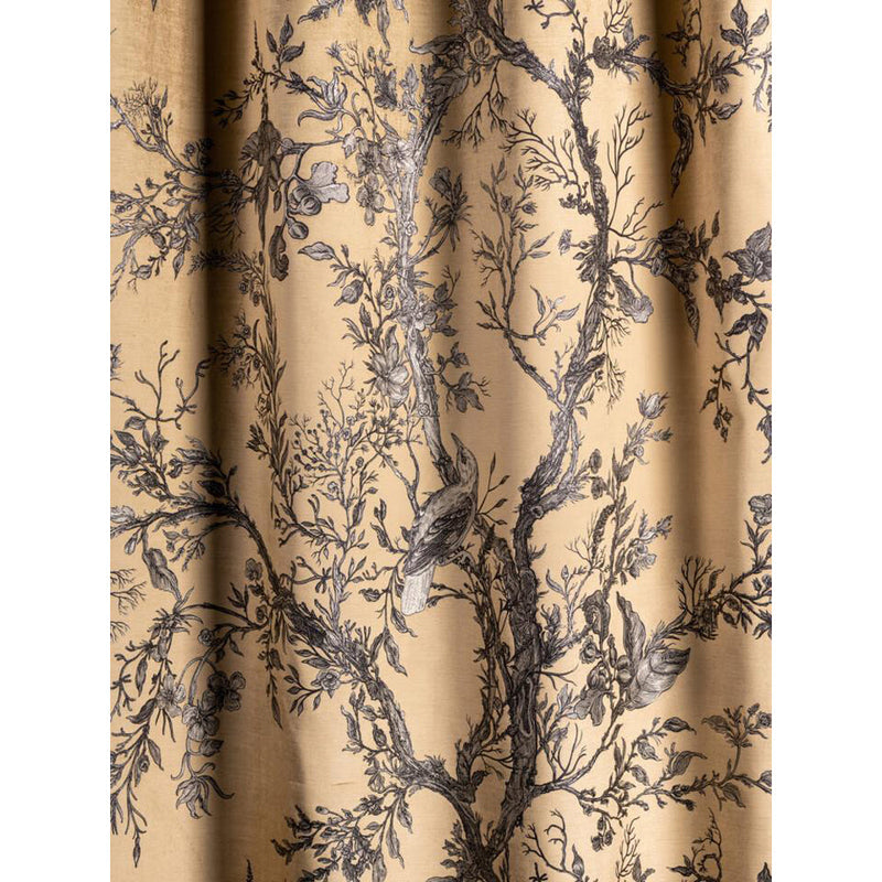 Golden Oriole Velvet Fabric Wallpaper by Timorous Beasties-8