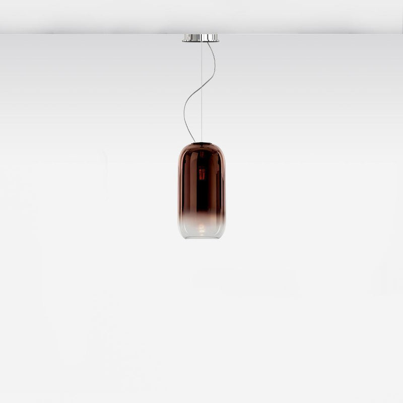 Gople Mini Suspension Lamp with Extension by Artemide 3