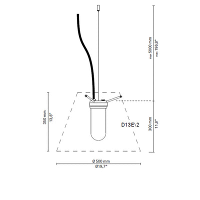 Grande Costanza Open Air Suspension Lamp by Luceplan 4