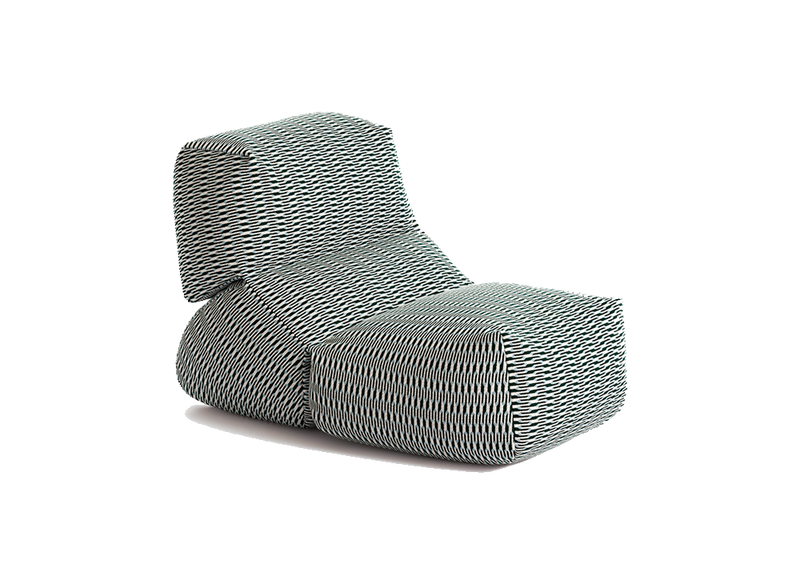 Grapy Outdoor Lounge Chair by GAN