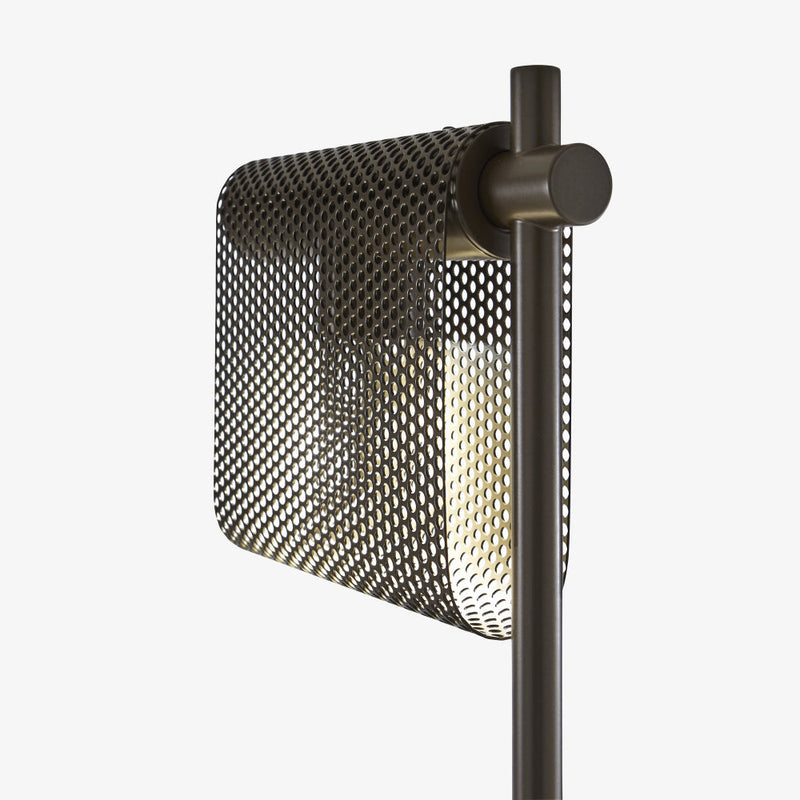 Grid Floor Standard Lamp Bronze by Ligne Roset - Additional Image - 3