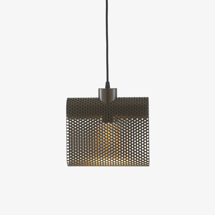 Grid Suspended Ceiling Light Bronze by Ligne Roset