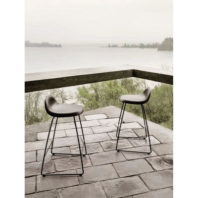 GUBI 3D Bar Stool Fully Upholstered by Gubi - Additional Image - 1