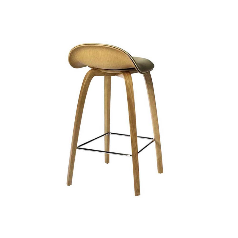 GUBI 3D Counter Stool Front Upholstered by Gubi