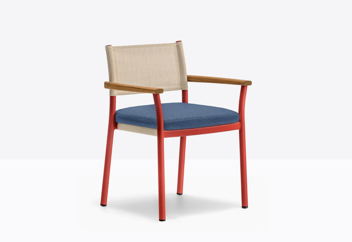 Guinea 3695 Outdoor Dining Armchair by Pedrali