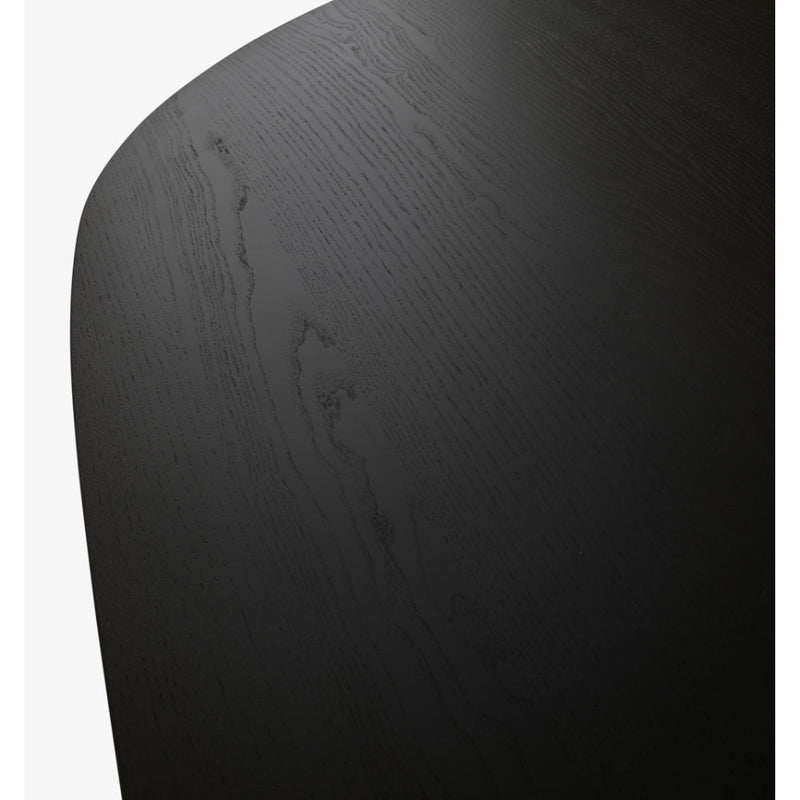 Hashira Dining Table In Black Stained Ash by Ligne Roset - Additional Image - 9
