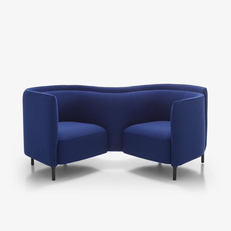 Hemicycle Vis-A-Vis Seat Complete Item by Ligne Roset