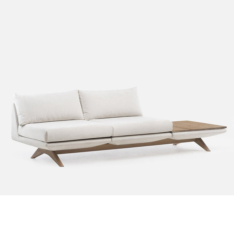 Hepburn Modular 3-Unit Daybed With Coffee Table by De La Espada