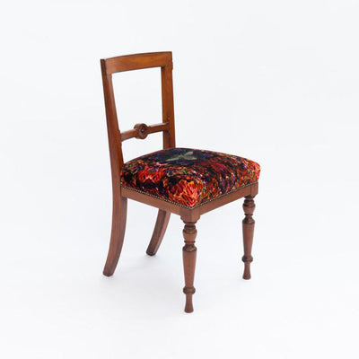 Honey Bee On Multicoloured Damask Dining Chair by Timorous Beasties-1