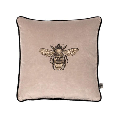 Honey Bee Velvet Cushion by Timorous Beasties-1