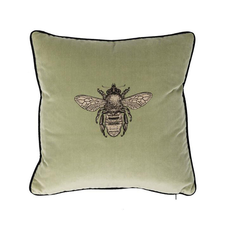 Honey Bee Velvet Cushion by Timorous Beasties