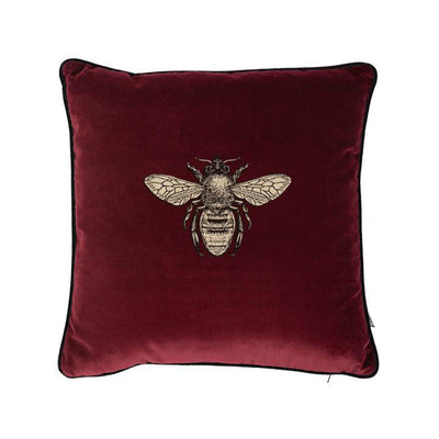 Honey Bee Velvet Cushion by Timorous Beasties