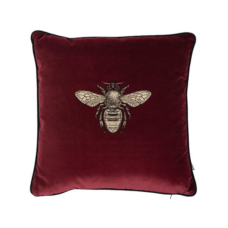 Honey Bee Velvet Cushion by Timorous Beasties