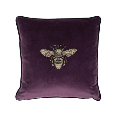 Honey Bee Velvet Cushion by Timorous Beasties-8