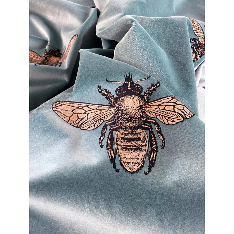 Honey Bee Velvet Fabric Wallpaper by Timorous Beasties-6