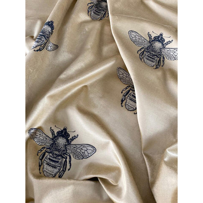 Honey Bee Velvet Fabric Wallpaper by Timorous Beasties-7