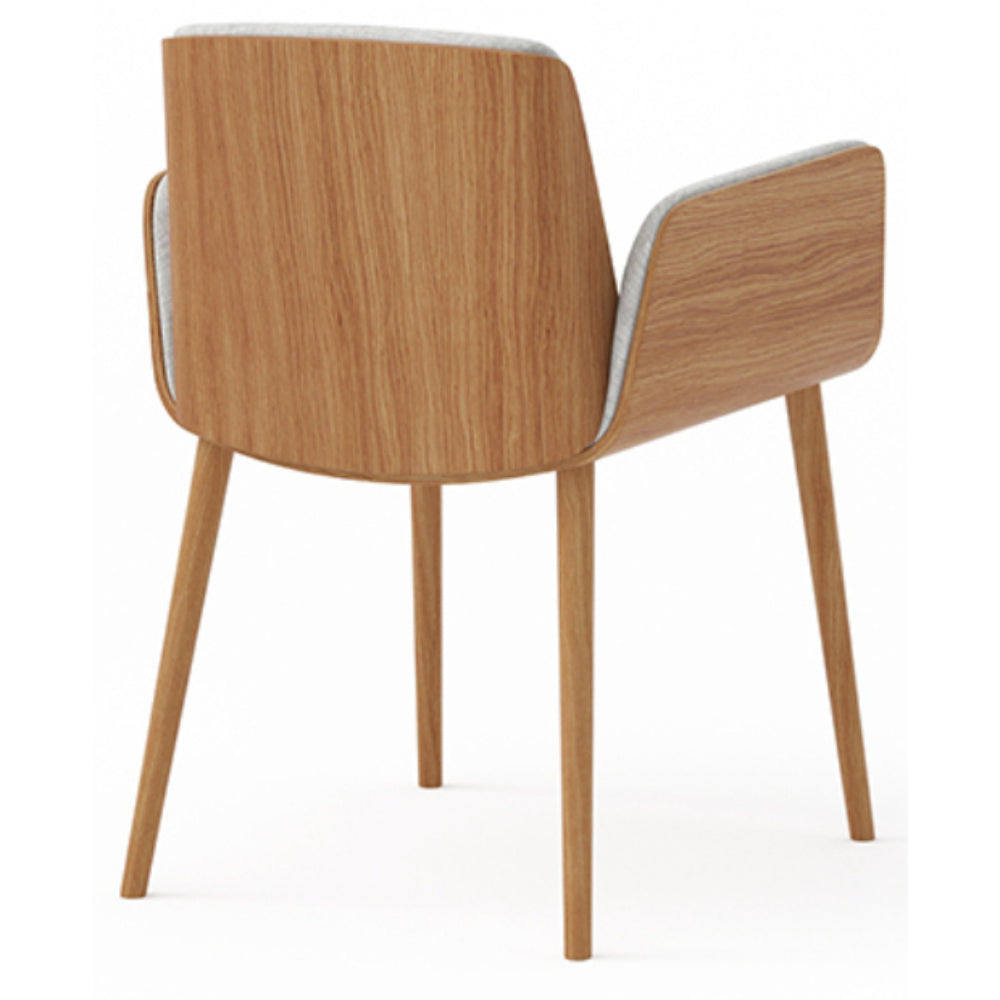 Hug Wooden Legs Dining Chair by Punt