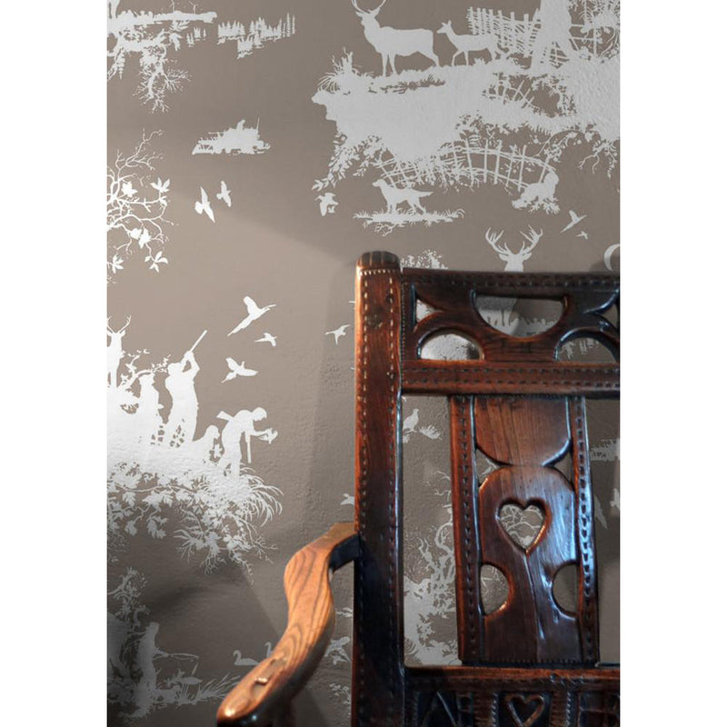 Hunting Toile Wallpaper by Timorous Beasties-7