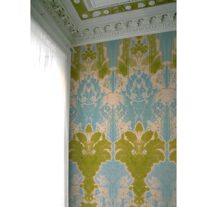 Ikat Damask Wallpaper Panel by Timorous Beasties-13