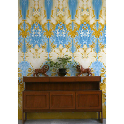 Ikat Damask Wallpaper Panel by Timorous Beasties-14