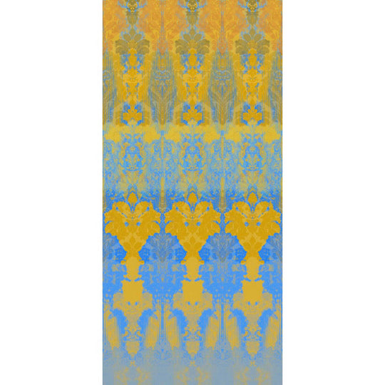 Ikat Damask Wallpaper Panel by Timorous Beasties