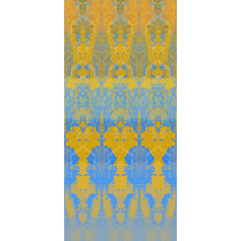 Ikat Damask Wallpaper Panel by Timorous Beasties