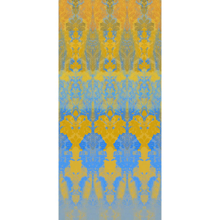 Ikat Damask Wallpaper Panel by Timorous Beasties