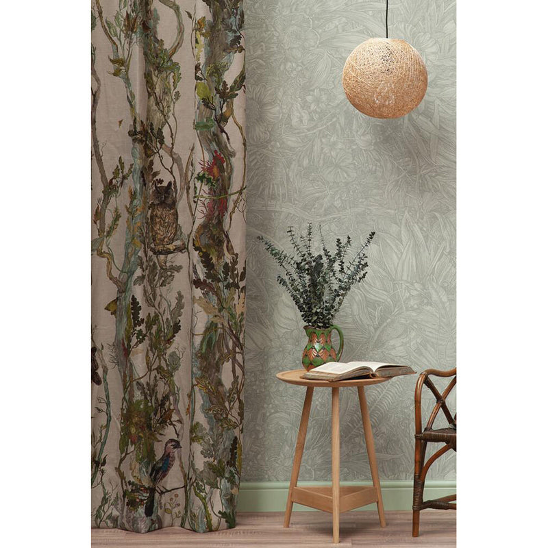 Indie Wood Fabric Wallpaper by Timorous Beasties-2